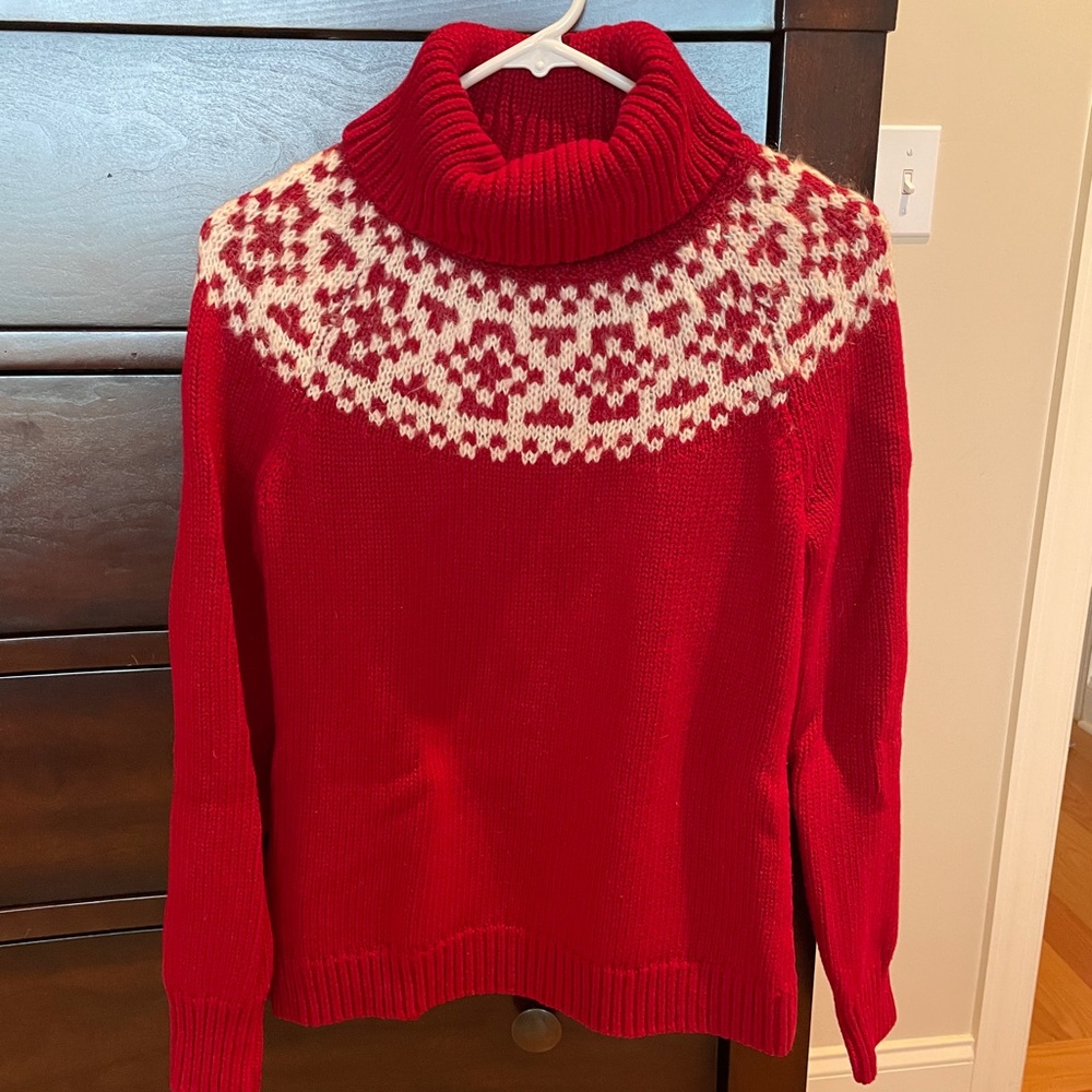Like New Talbots  fair Isle sweater size SP